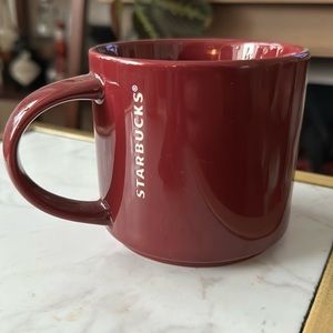 Starbucks Burgundy Oversized Coffee Mug